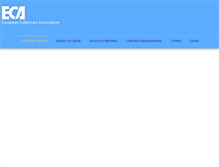 Tablet Screenshot of europeancollectors.org